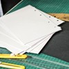 PATIKIL 20 Mil Clear PVC Binding Covers, 10 Pcs Front
