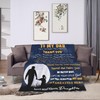 to My Dad Birthday Gift Blanket from Daughter 50"x60" Birthday