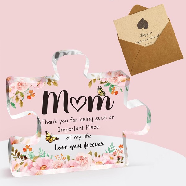 Vevins, Birthday Gifts for Mom, Greeting Decoration Presents from Daughter,