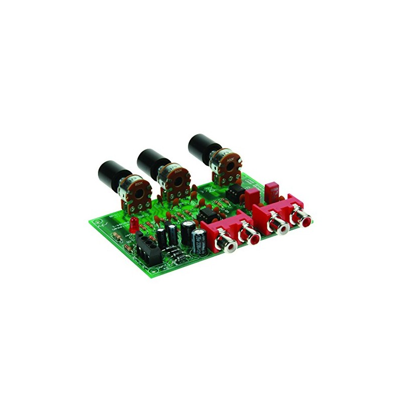 Velleman K8084-Vorverstärker, Lautstärke- und Tonregler