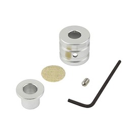 ポッシュフェイス(POSH FAITH) バイク用品 ブリーザーホースエンド 内径12mm 外径18mmホース用 シルバー 900118-03
