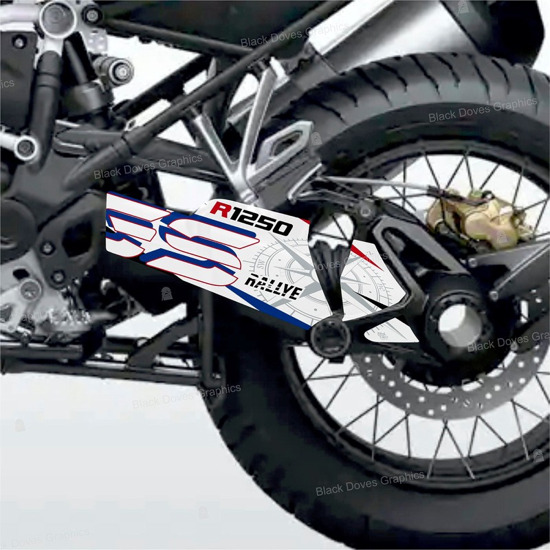 Motorcycle R1250 GS RALLYE Wing Cap Protector Sticker Cover Protector