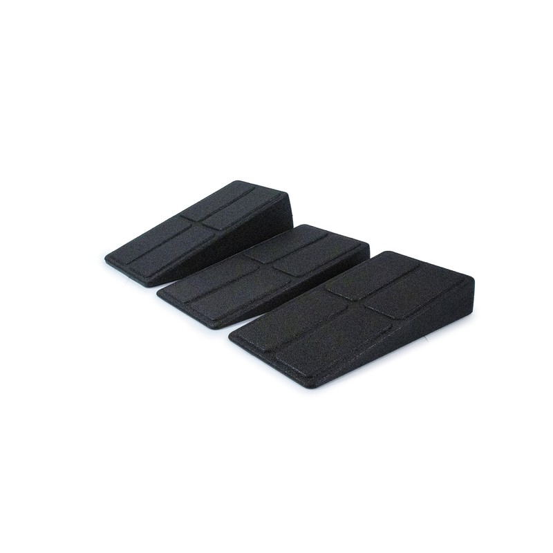 Fitness Mad Set of 3 Squat Wedge Calf Stretcher, 4