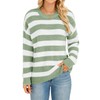OULESIS Womens 2025 Fall Sweaters Long Sleeve Chunky Knit Pullover