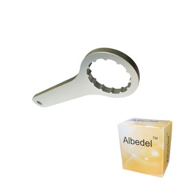Albedel Bottom Brackets Spanner Wrench Removal Installation Tool for Bicycle Dub Axle Aluminum Alloy