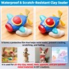 CALPALMY 2 x 100ml Clay Glaze Kit - Varnish Sealant