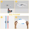 OUILA LED Ceiling Light Flat Round - Diameter 22 cm