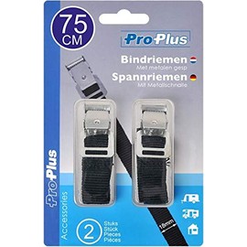 ProPlus Tension Strap Metal Buckle 18 mm - 75 cm Set of 2