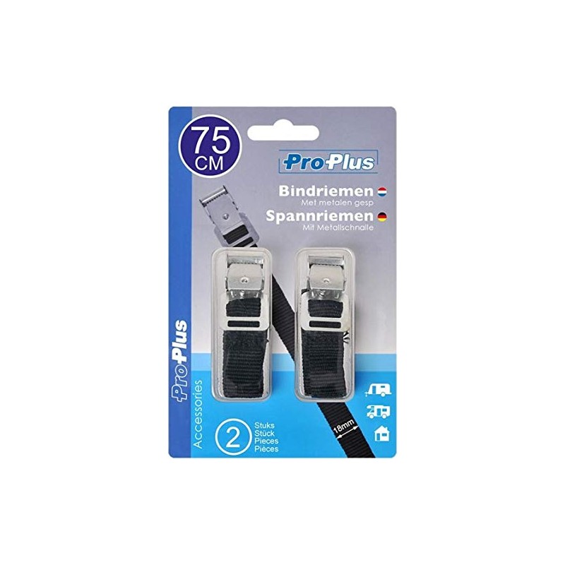 ProPlus Tension Strap Metal Buckle 18 mm - 75 cm