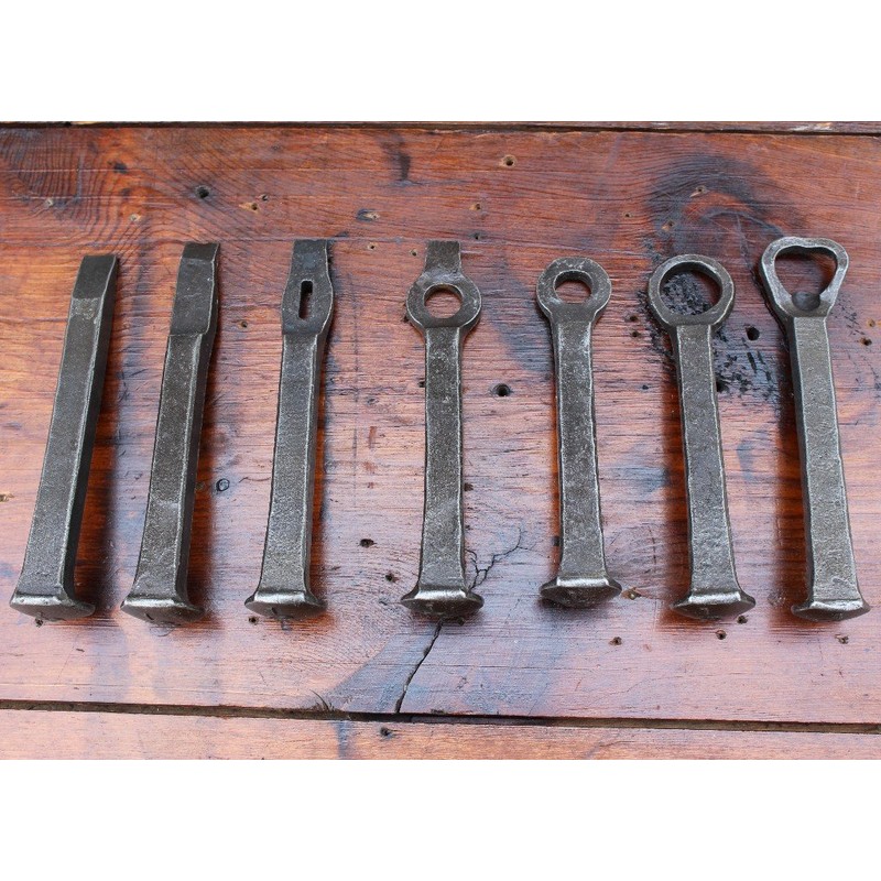 Hand Forged Railroad Spike Bottle Opener