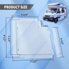 4701-00 RV Screen Door Slide Panel Replacement Clear Plexiglass, 4700-00