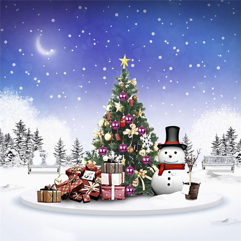 Christmas Tree Baubles Tree Decorations Christmas Balls Ornament Hanging Pendants