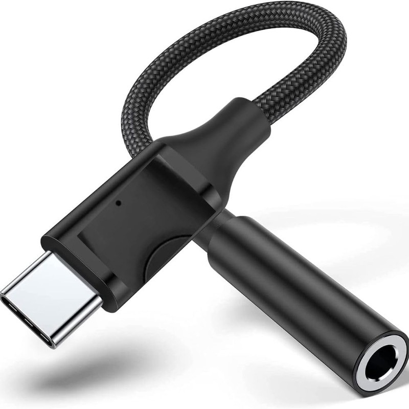 USB C to 3.5mm Headphone Jack Adapter – Type C