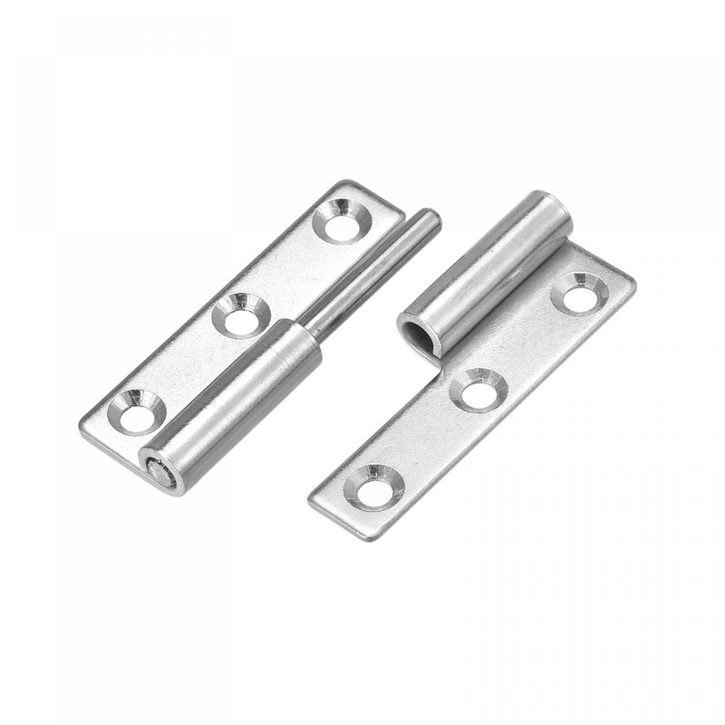 uxcell Lift Off Hinge, 2.5" 304 Stainless Steel Left Detachable