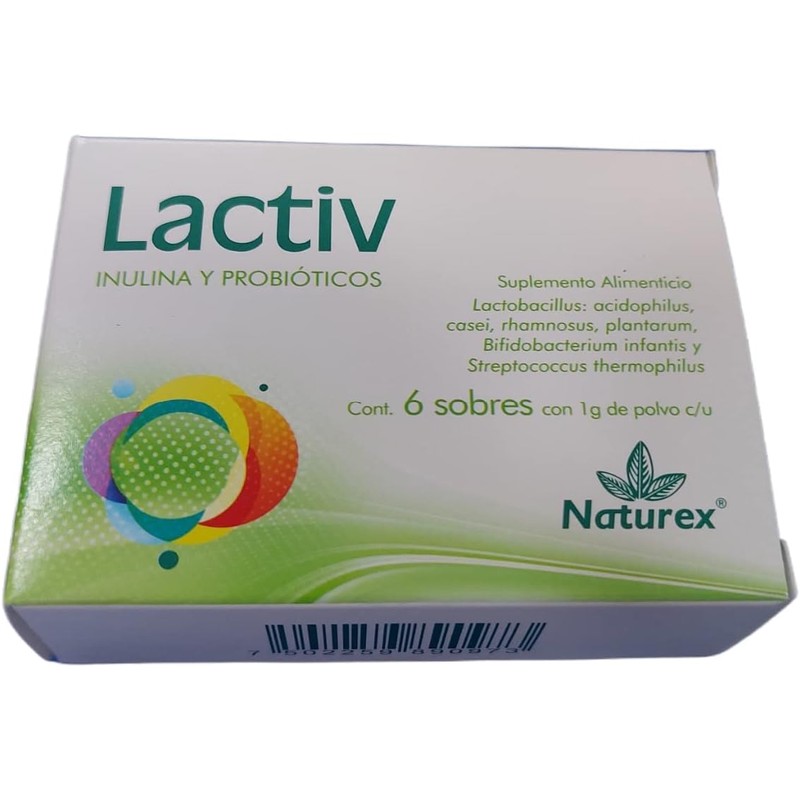 Lactiv pediátrico Inulina y probióticos 6 sobres de 1 g