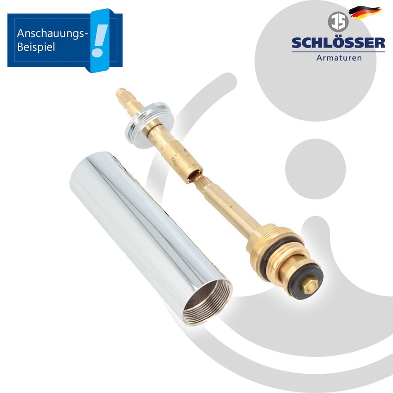 Schlösser 017980900001 Extension for Flush-Mounted Valve M24 x 1 x
