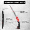 HAUTMEC 12" Pruning Hand Saw, A Pull Stroke Saw with