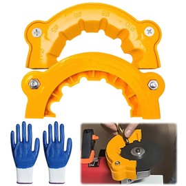 Drill Grinder Accessories 2025 Drill Sharpener for All Bits 2 Pieces Drill Grinding Device Drill Grinding Portable Drill Grinding Aid Drill Grinding Machine Set with Protective Gloves