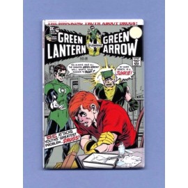 Unbranded GREEN ARROW COMIC BOOK COVER *2X3 FRIDGE MAGNET* VINTAGE DC SUPERHERO QUEEN