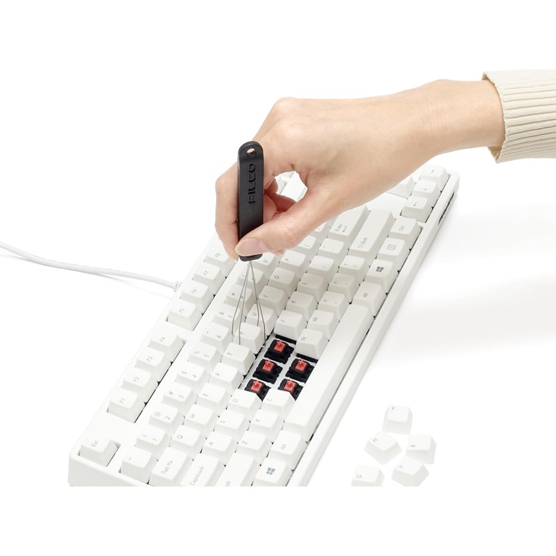 FILCO キートップ引抜工具 FILCO KeyPuller プロ仕様 ブラック Keycap Remover キーボードメンテナンス用工具 FKP01