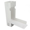 Rainwater Collection System 3x4in Downspout Water Diverter Connector System for
