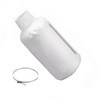 30 Micron Dust Collector Bag with Clamp, 4'' Universal Vacuum