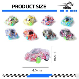 45PCS Pull Back Cars, Toy Cars, Party Bag Fillers for Boys, Small Cars, Small Toy Cars, Toy Cars for Toddlers, Mini Toys, Toy Cars for Toddlers 2 3 5 Year Old Boys, Birthday Party Favours Gifts