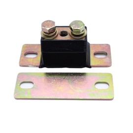 1 juego de soporte de cojín de transmisión de poliuretano negro SHLPDFM compatible con GM TH350 Chevy Turbo TH400 700R4 transmisiones accesorios de montaje trasero incluidos