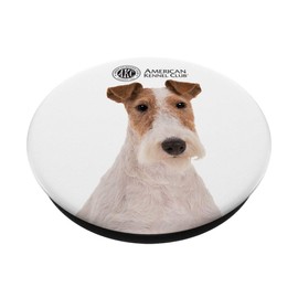 AKC Wire Fox Terrier Photo PopSocket