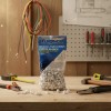 Bolsa Con 100 Grapas Para Cable Curva Blanca 6mm