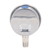 Pressure Gauge 1/4 NPT Accuracy Level 2.5 Transparent Dial Vacuum