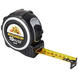 Roughneck ROU43210 Pro Tape,Black,10m/33'