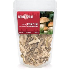 North Spore Wild Dried Porcini Mushrooms