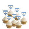 AK Giftshop Argentina Flags Party Food Sticks Picks Cupcakes Decorations