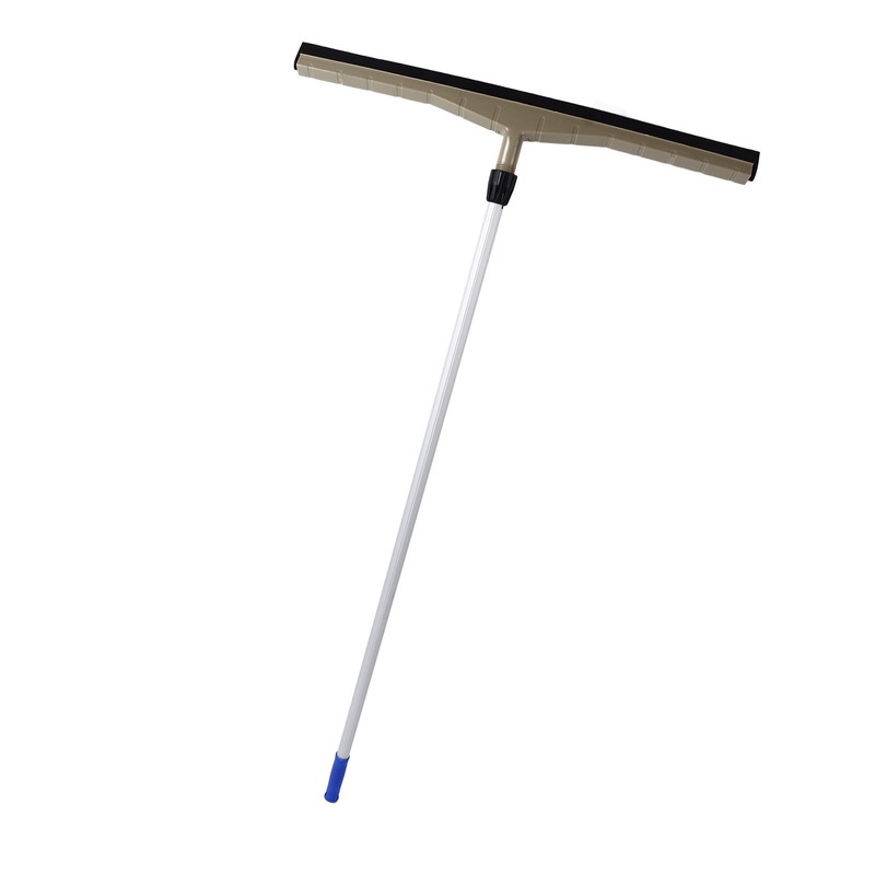 29.5in Floor Squeegee Broom Aluminum and Sponge Comfortable Grip Household