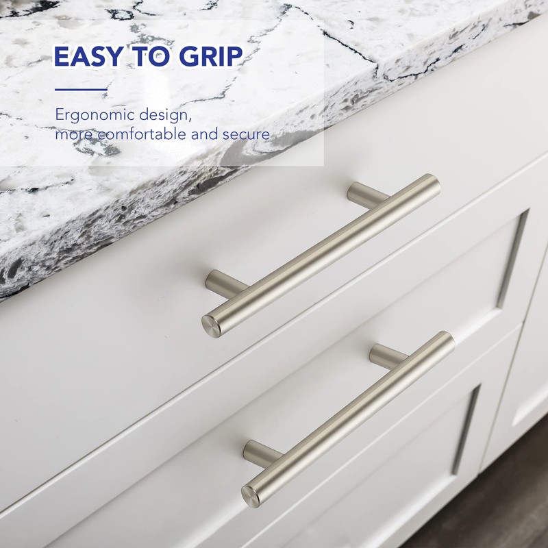 5 Pack 6 Inch Length Kitchen Cabinet Handles with 3.75