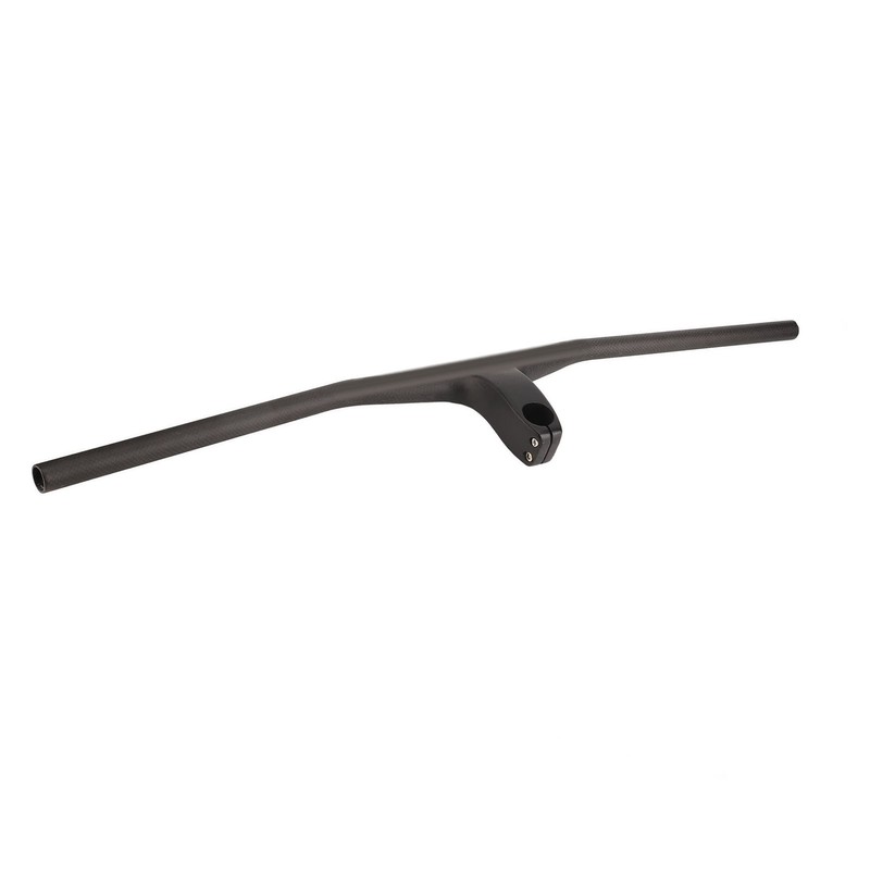 Bike Straight Handlebar Carbon Fiber Negative 17 Degree Bicycle One