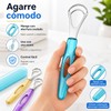 Raspador de Lengua de Acero Inoxidable - Set de 3