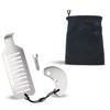 40g Stainless Steel Portable Door Lock Without Holes Internal Latch