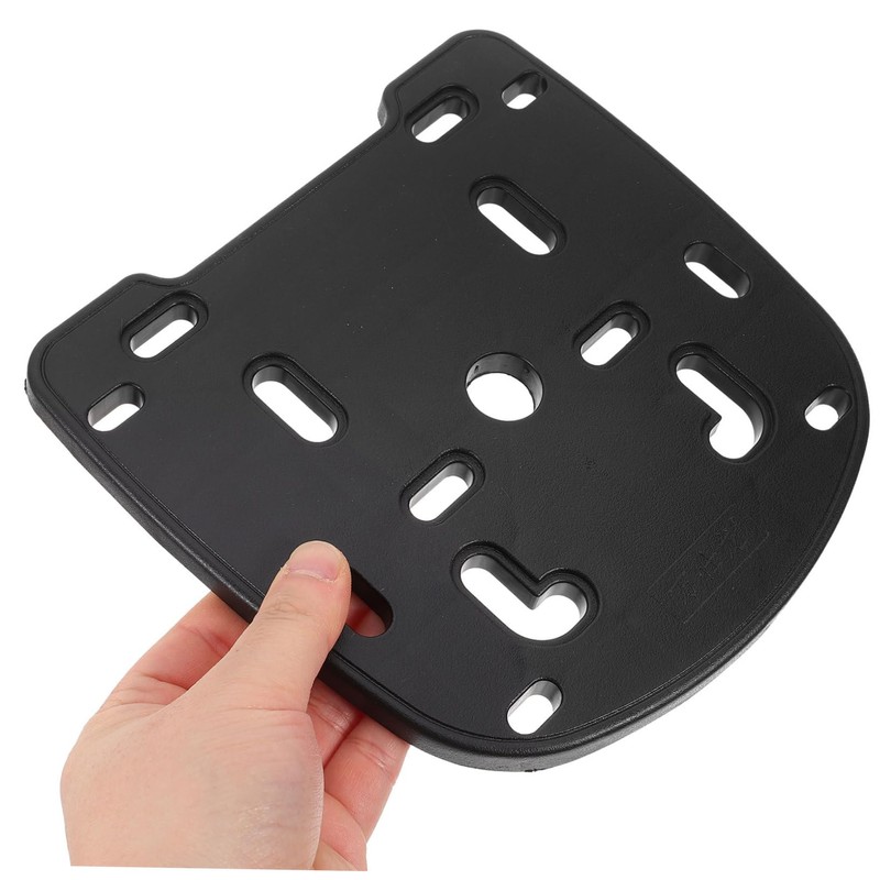 CHILDWEET 1set Motorcycle Rear Luggage Rack Mounting Plate Adapter with
