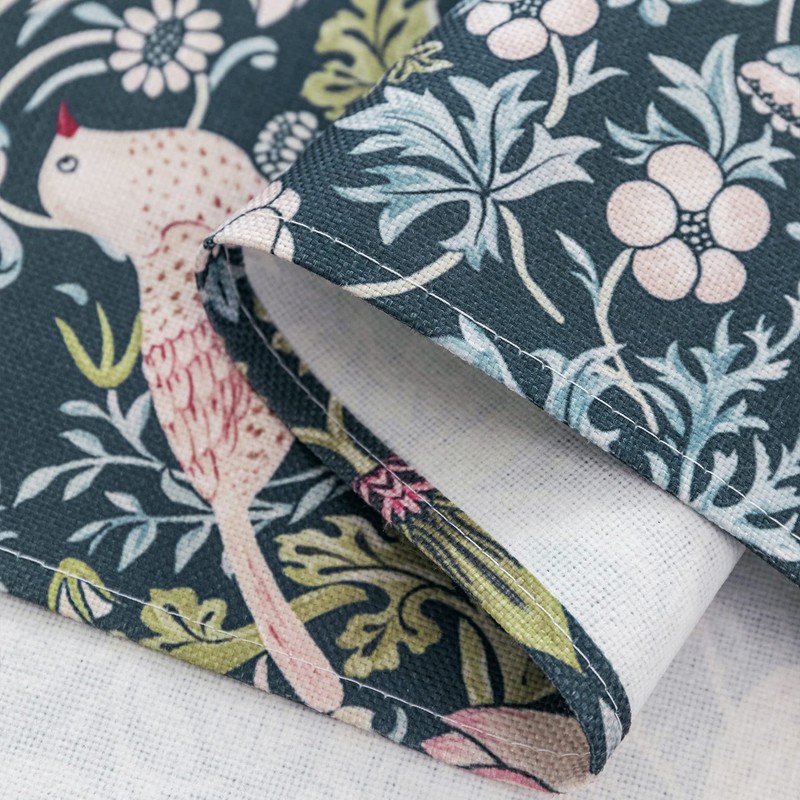 Obal William Morris Table Runner, Green floral table runner Heat