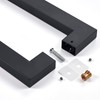 Ranbo Squared-Shaped/Rectangle 60" Large Push Pull Door Handle, Back to