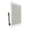 Touch Screen Panel White Easy Installation Tempered Glass Sensitive LCD