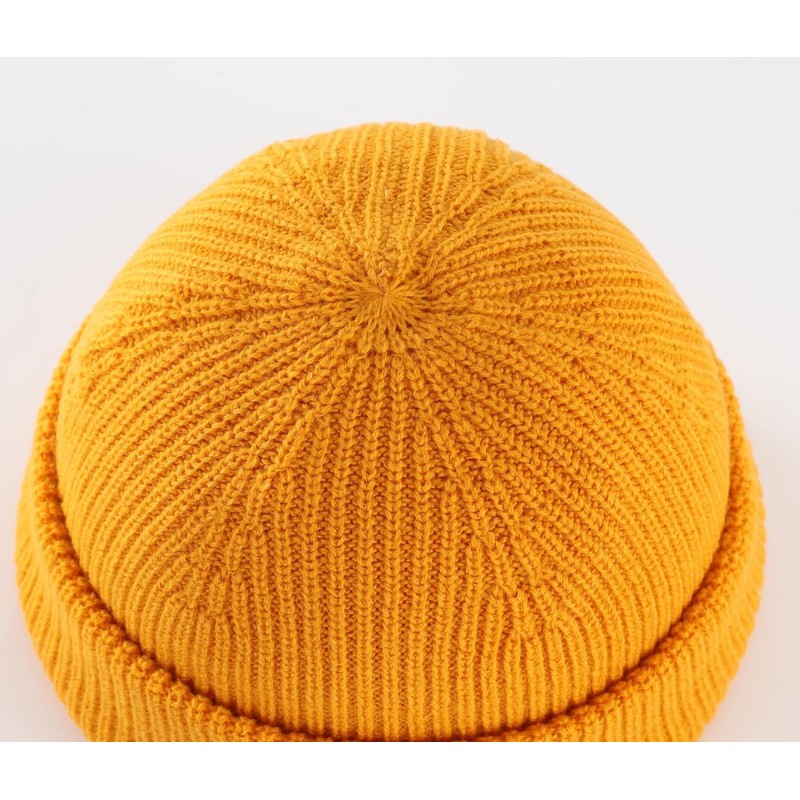 Connectyle Men's Knit Hat, Shallow, Bordered, Knit Cap, Women's, Solid