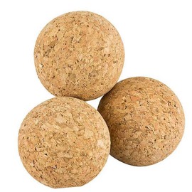 Gatuida 10Pcs Replacement Cork Balls for Foosball Table Soccer Game Solid Wood Balls for Standard Tabletop Soccer and Lightweight Fussball Accessories