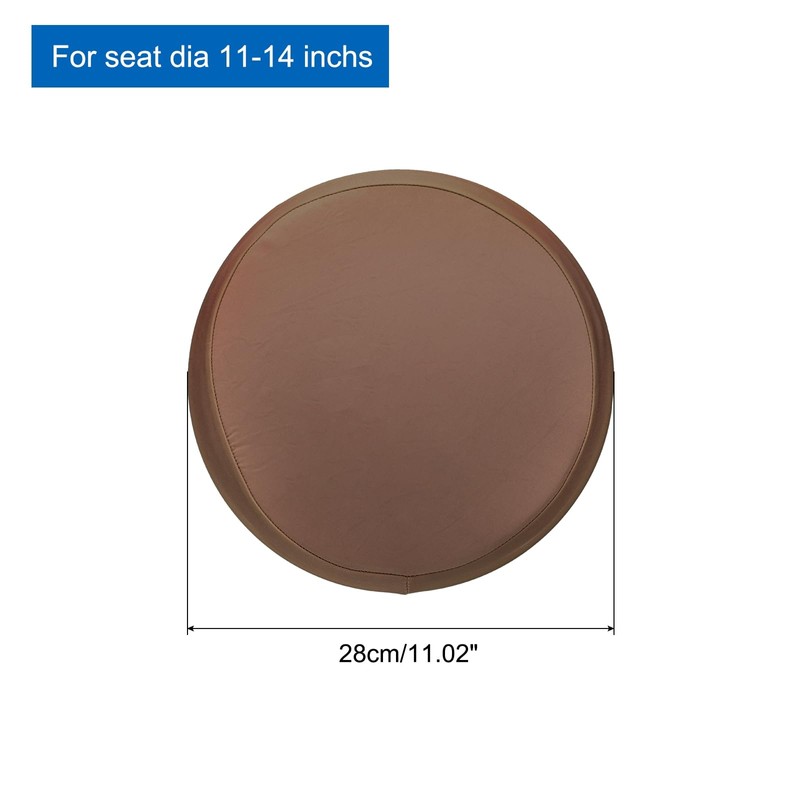 sourcing map Round Bar Stool Covers, 4 Pack Round Seat