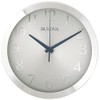 Bulova Winston Wall Clock C4844 | 10" Diameter | Metal