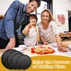 Vruomi 4Pcs Pizza Pan with Holes,Non-Stick Pizza Pan,Perforated Pizza Tray,Round