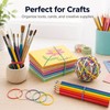 2 Roll Rubber Band Ball About 330 Pieces Elastic Rubber