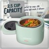 Nostalgia Portable 20-Ounce Electric Heated Lunch Box – Travel Size